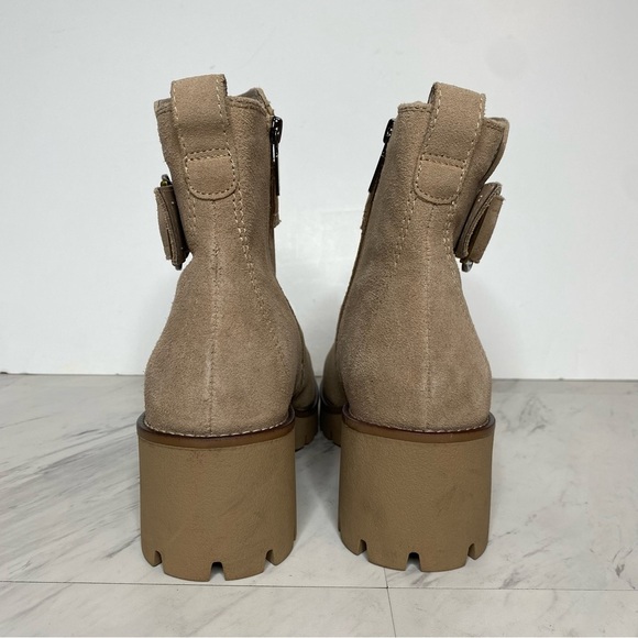 Blondo Dagger Tan Suede Bootie 10M - Picture 3 of 15
